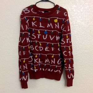 Stranger Things Christmas Sweater Unisex